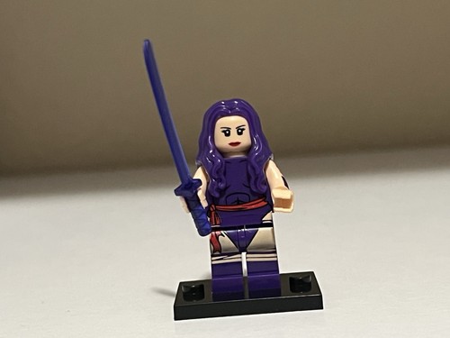 Lego men psylocke minifigure - x-men,